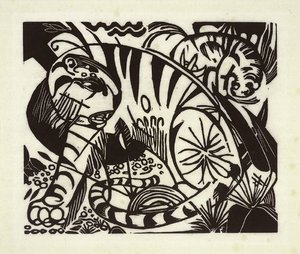 虎 作： Franz Marc